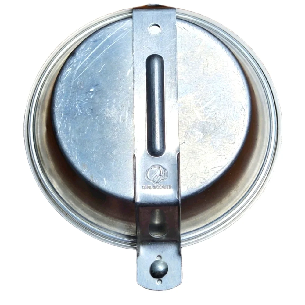 Authentic late 70s–early 80s Girl Scouts mess kit by Regal Aluminum